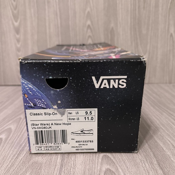 Vans Star Wars Slip-On Sneakers - Black and Multicolor - Picture 8 of 8